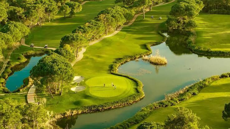 course map of Belek